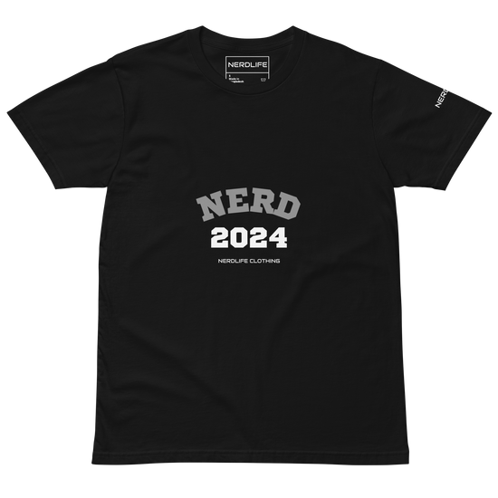 Nerd 2024 black premium t-shirt